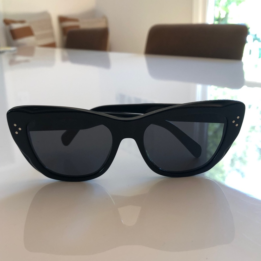 Celine OVERSIZED SUNGLASSES IN ACETATE
BLACK